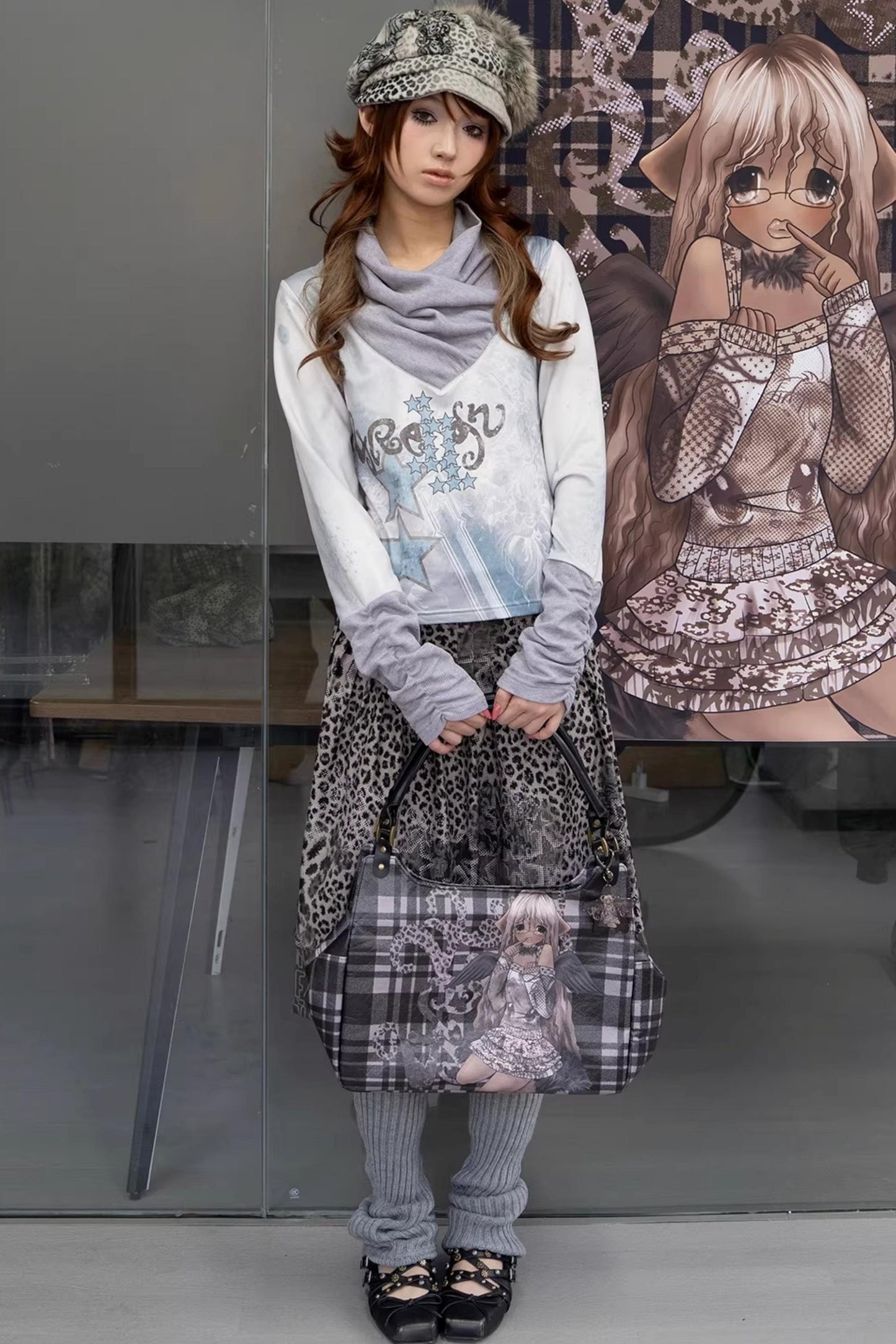 Vintage Star Pattern Base Top