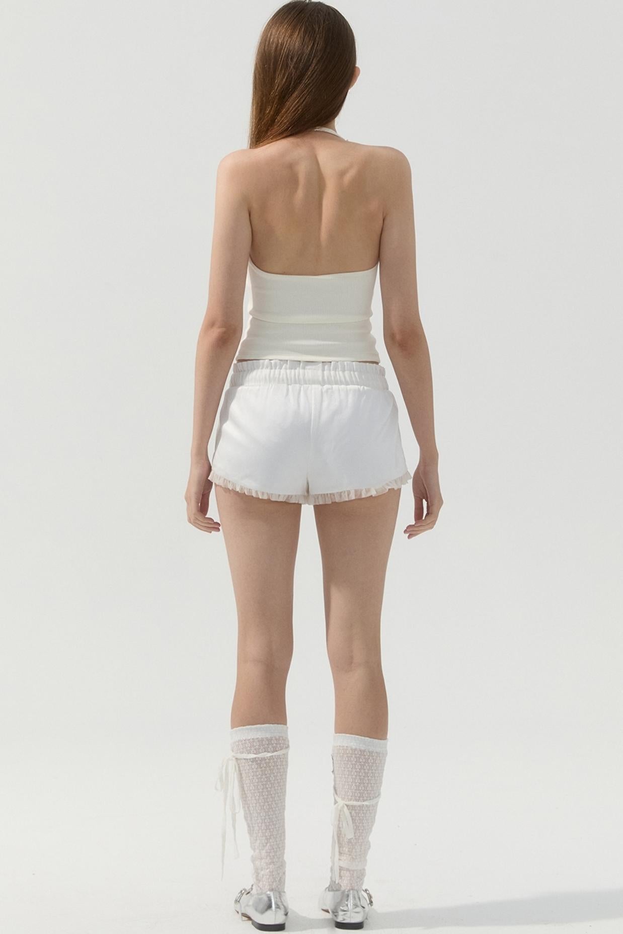 Chic Tulle Fusion Shorts