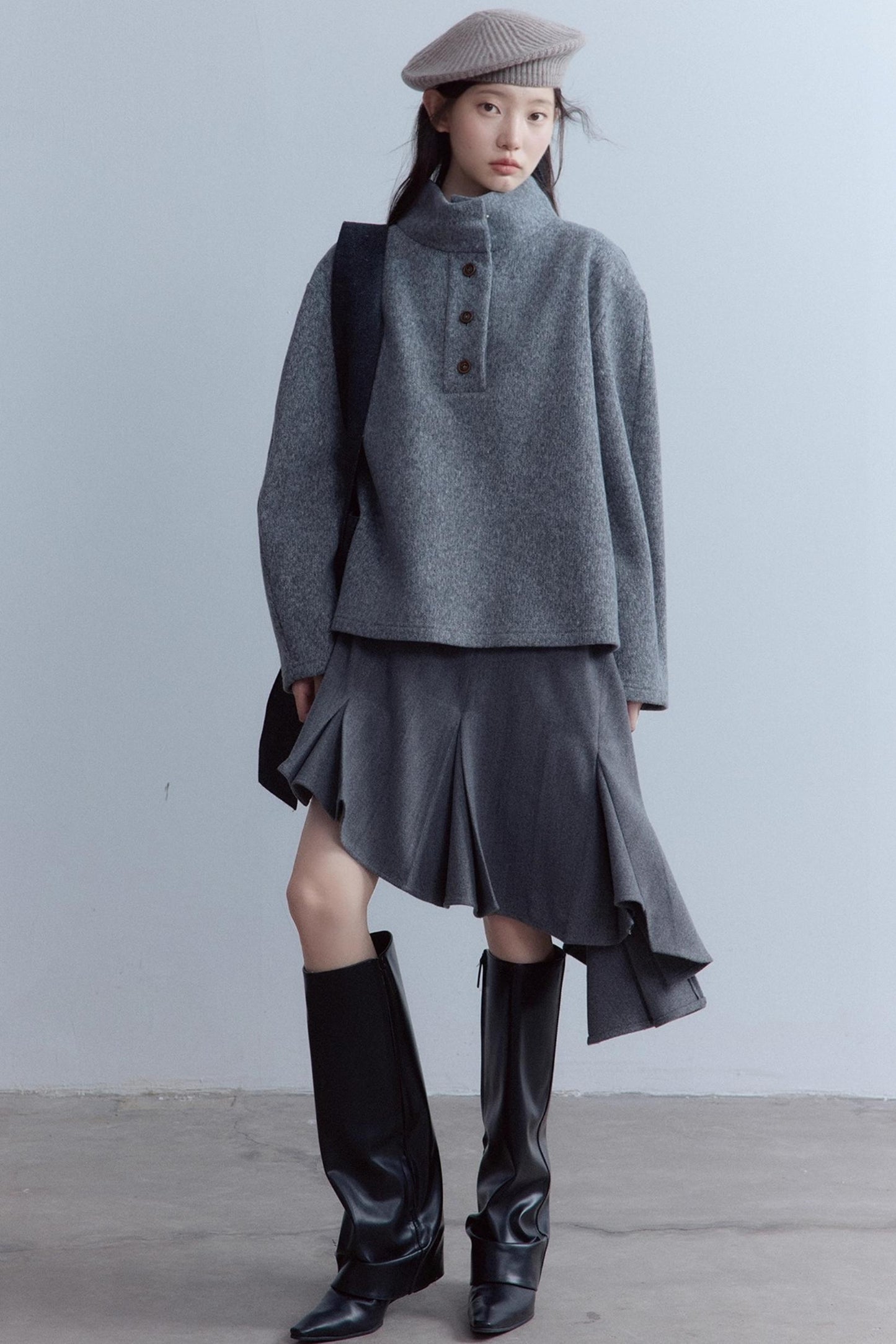 Handmade Crochet Knitted Beret