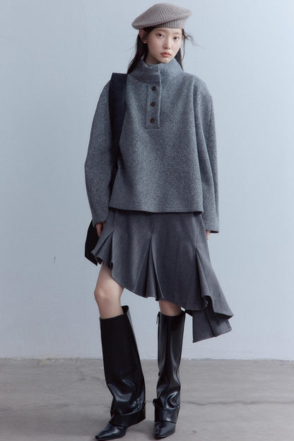 Handmade Crochet Knitted Beret