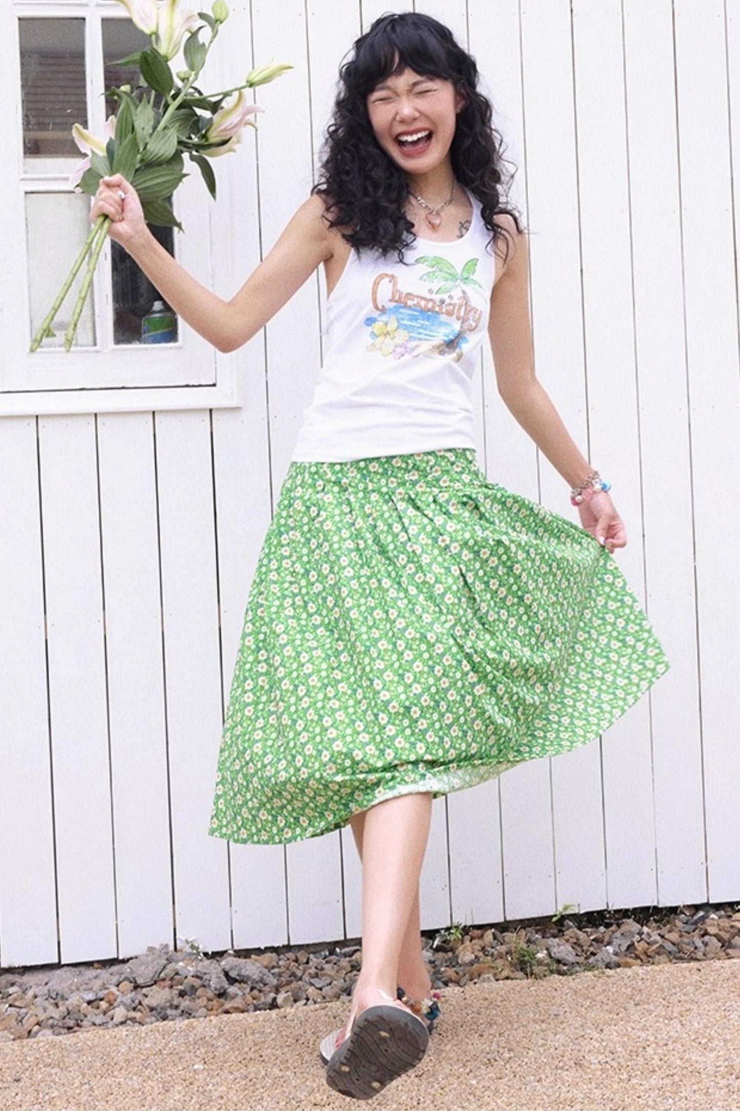 V-Neck Fruit Essence Cami