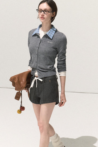 Night Pine Wool Shorts