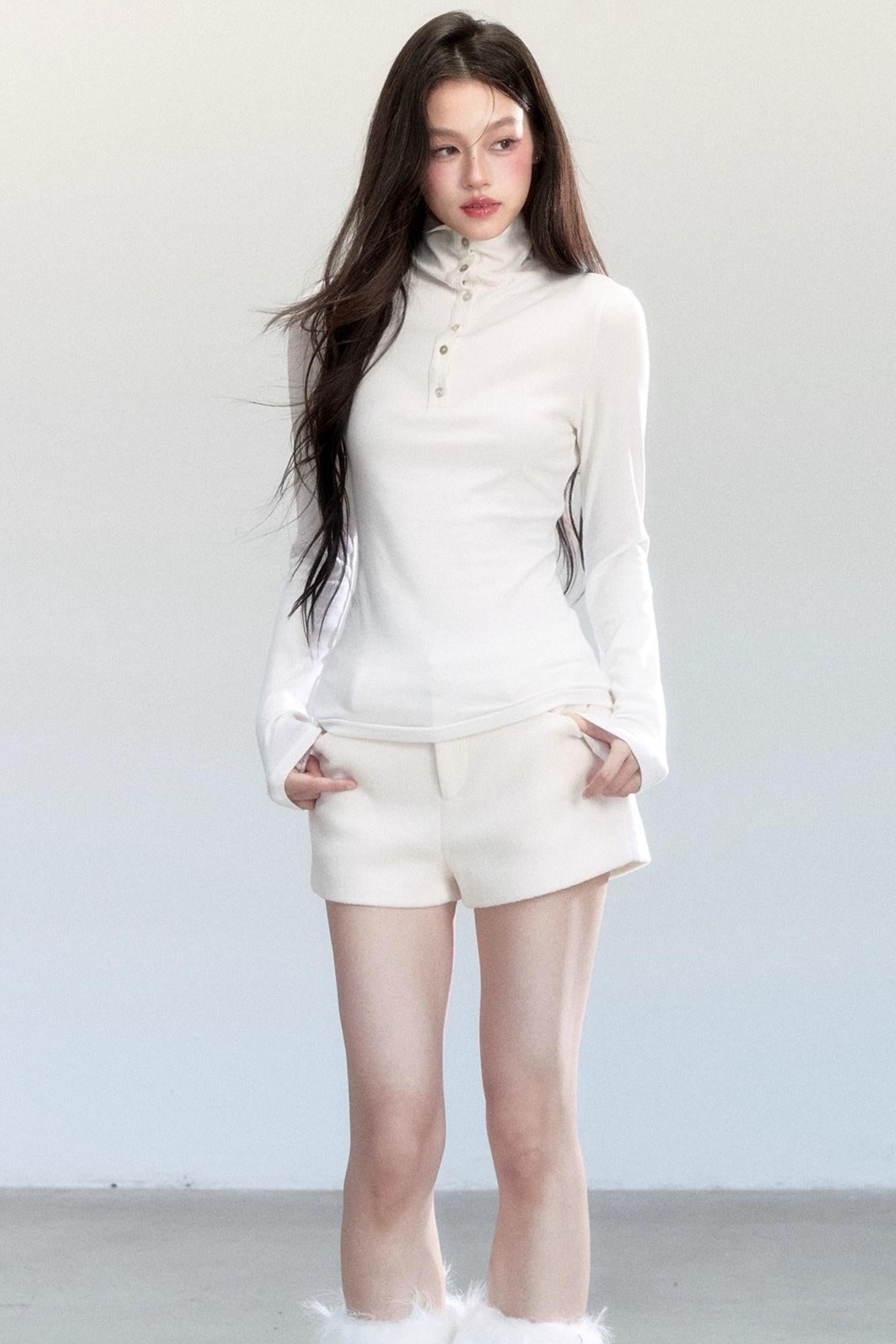 Fragile Slim Long Sleeve T-Shirt