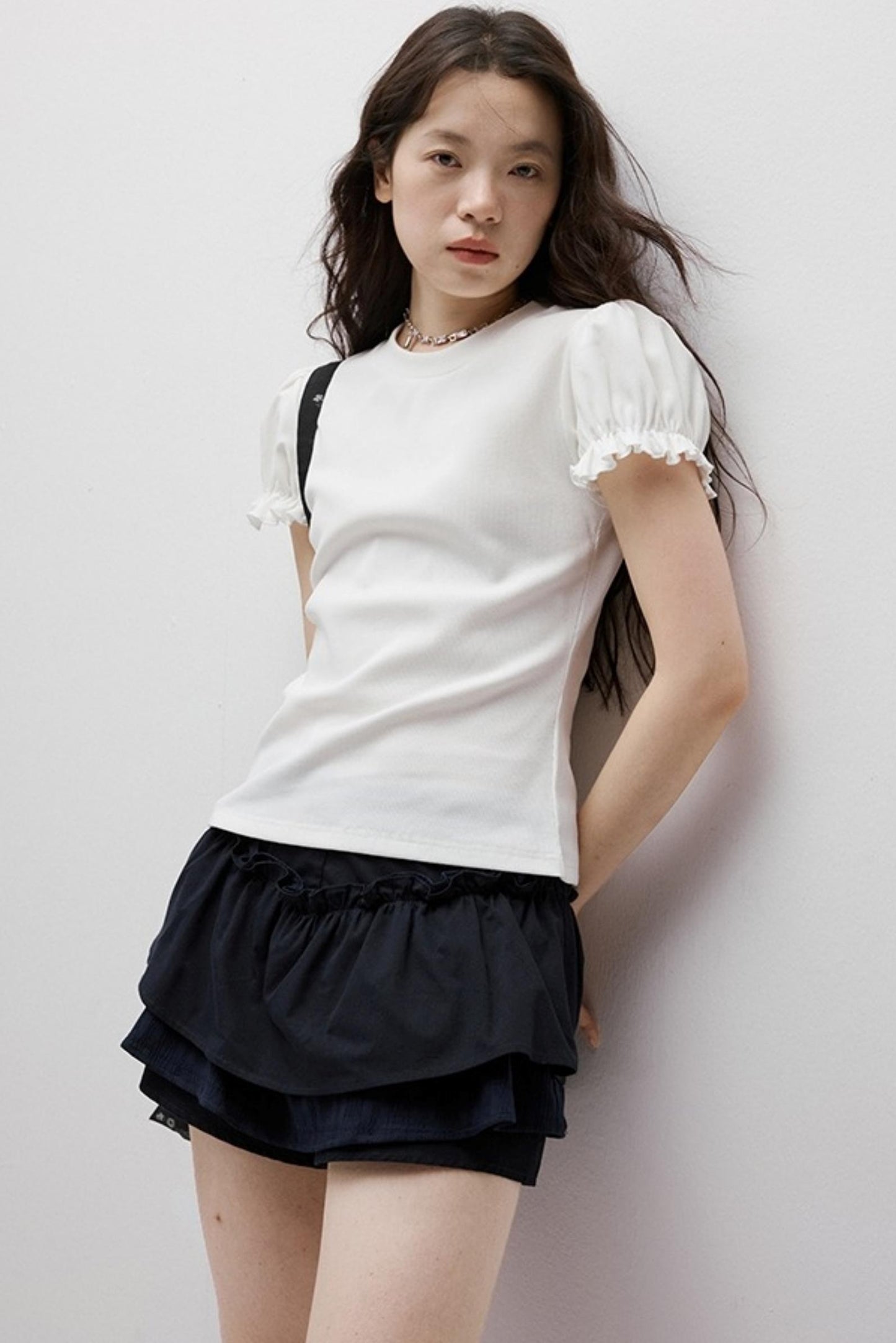 Cleanfit Puff Sleeve T-Shirt