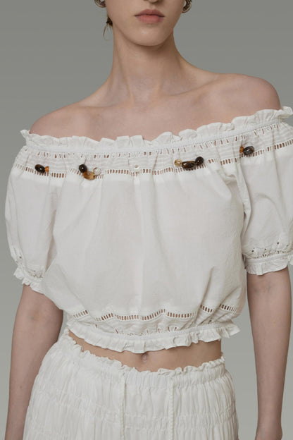 One-Shoulder Summer Skirt Top Set-Up