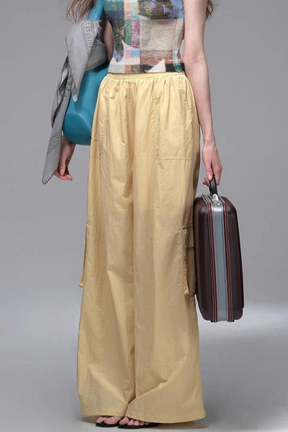 Light Outdoor Drawstring Cargo Pants