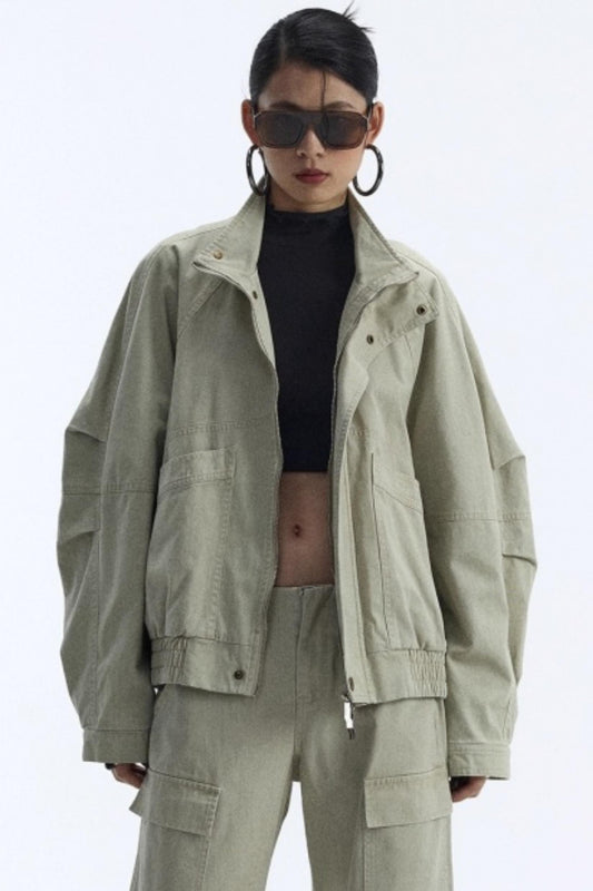 Retro Modern Workwear Jacket