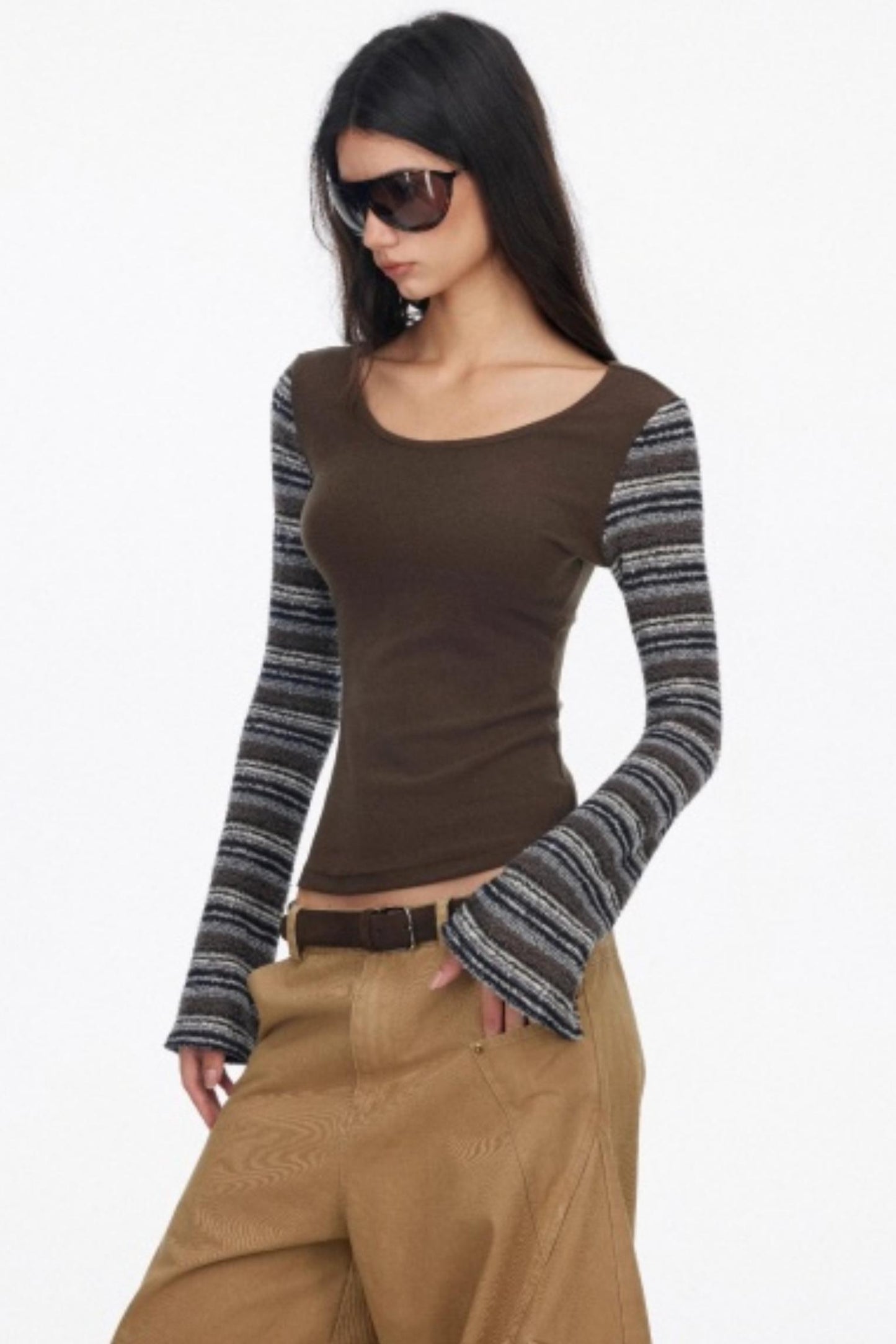 Stripe Long Sleeve Shirt