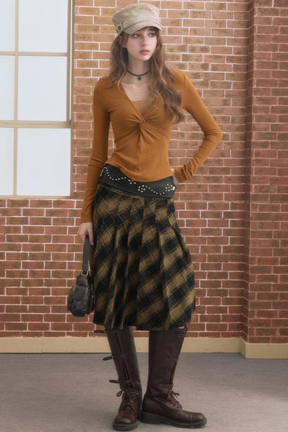 Winter V-Neck T-Shirt