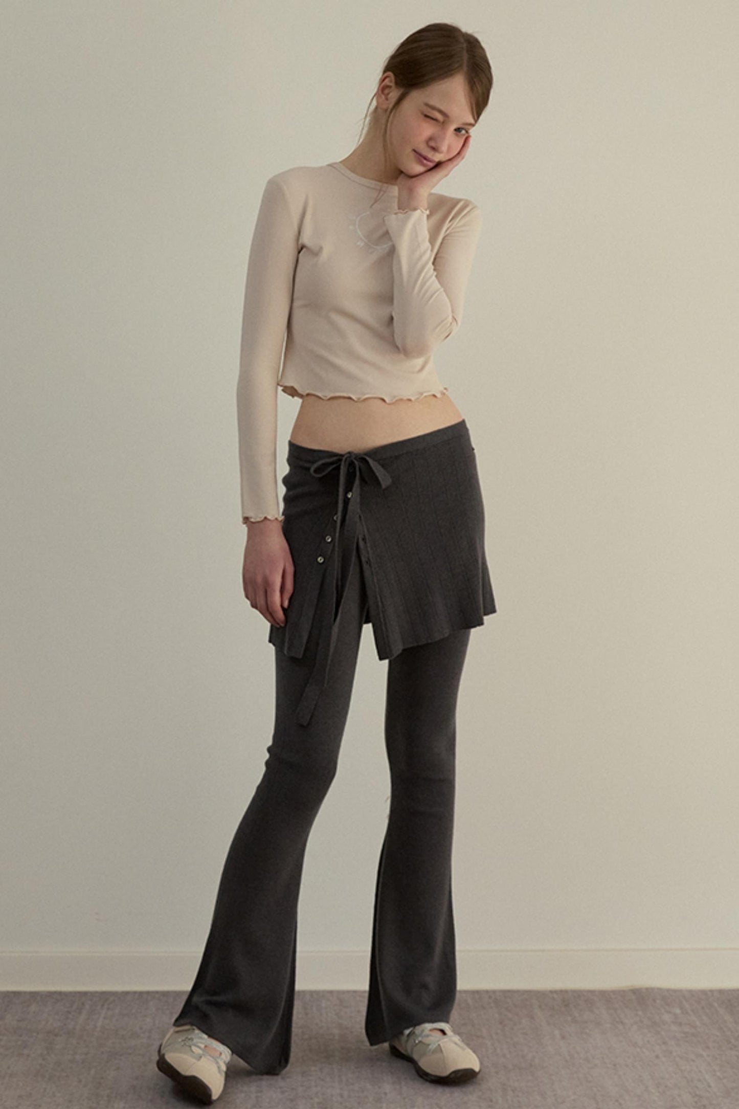 Star River Lace Sleeve Top