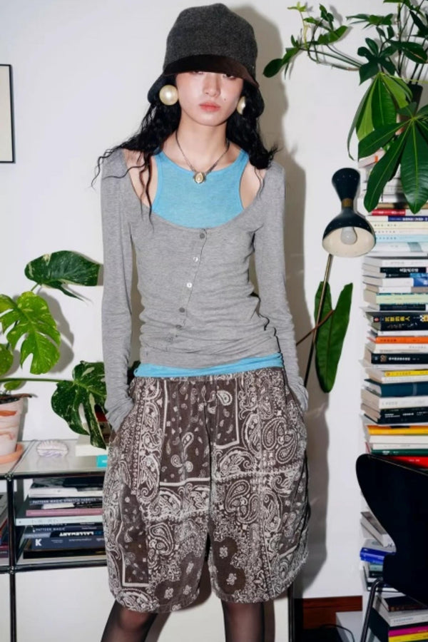 Slim Silk Wool Base Layer Top