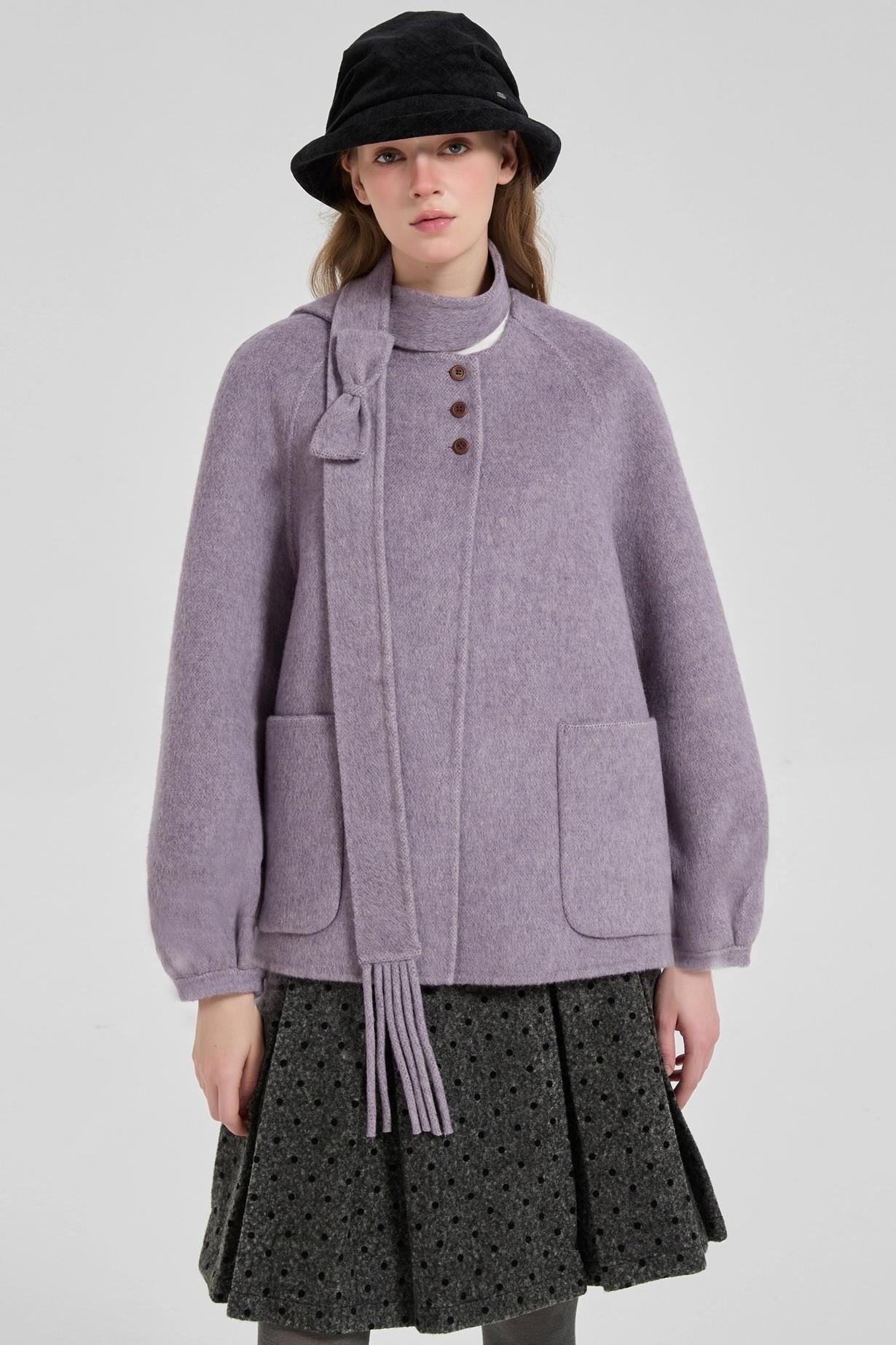 Winter Purple Reversible Jacket