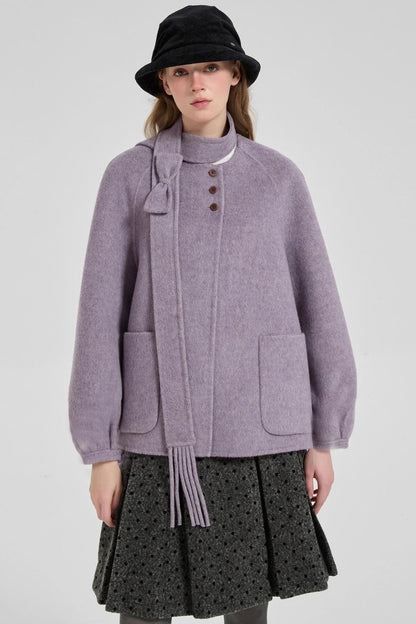 Winter Purple Reversible Jacket