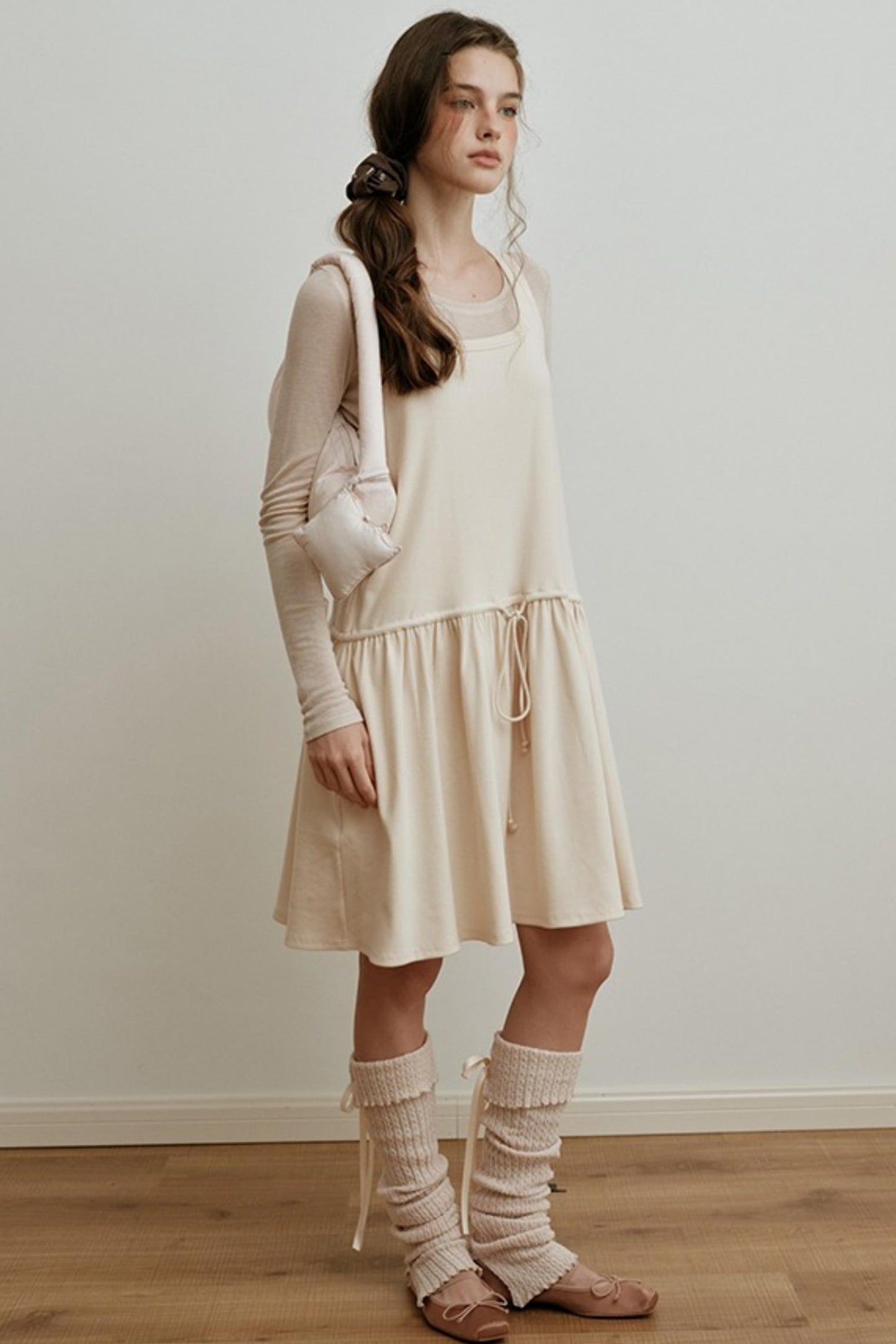 Light Tencel Wool Crew Neck T-Shirt