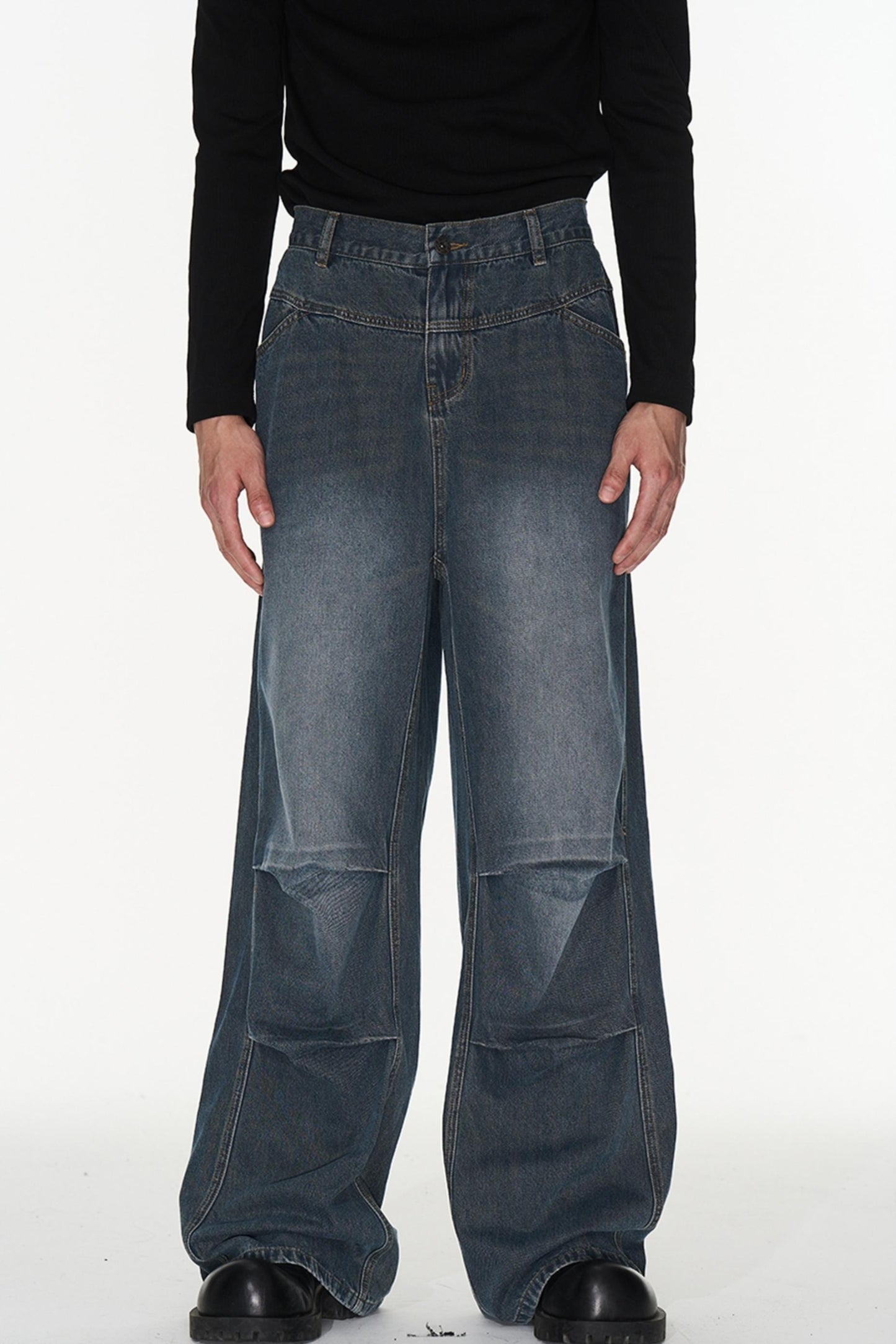 Blue Pioneer Denim Jeans