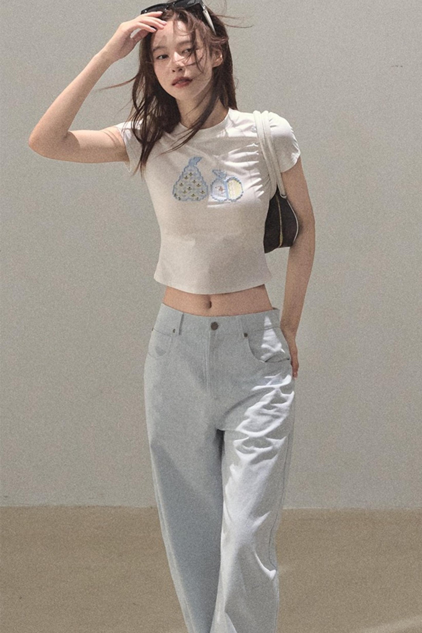 Rhinestone Halo Jeans