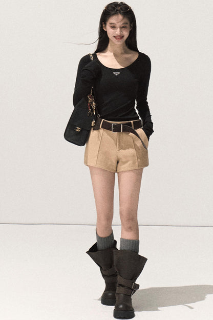 Skin Emotion Long-Sleeved Knitted Sweater