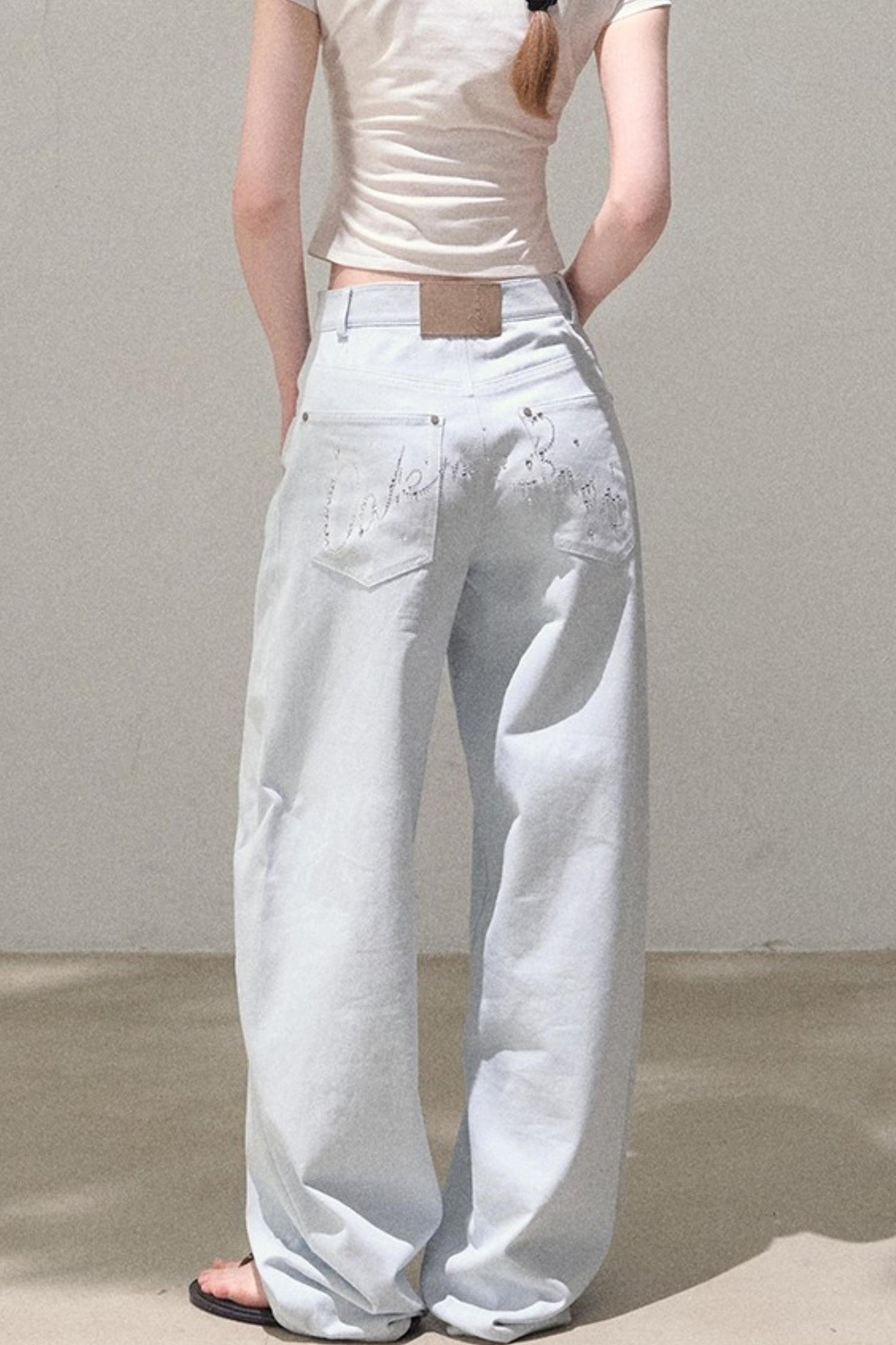 Rhinestone Halo Jeans