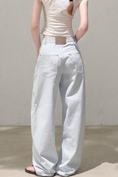 Rhinestone Halo Jeans