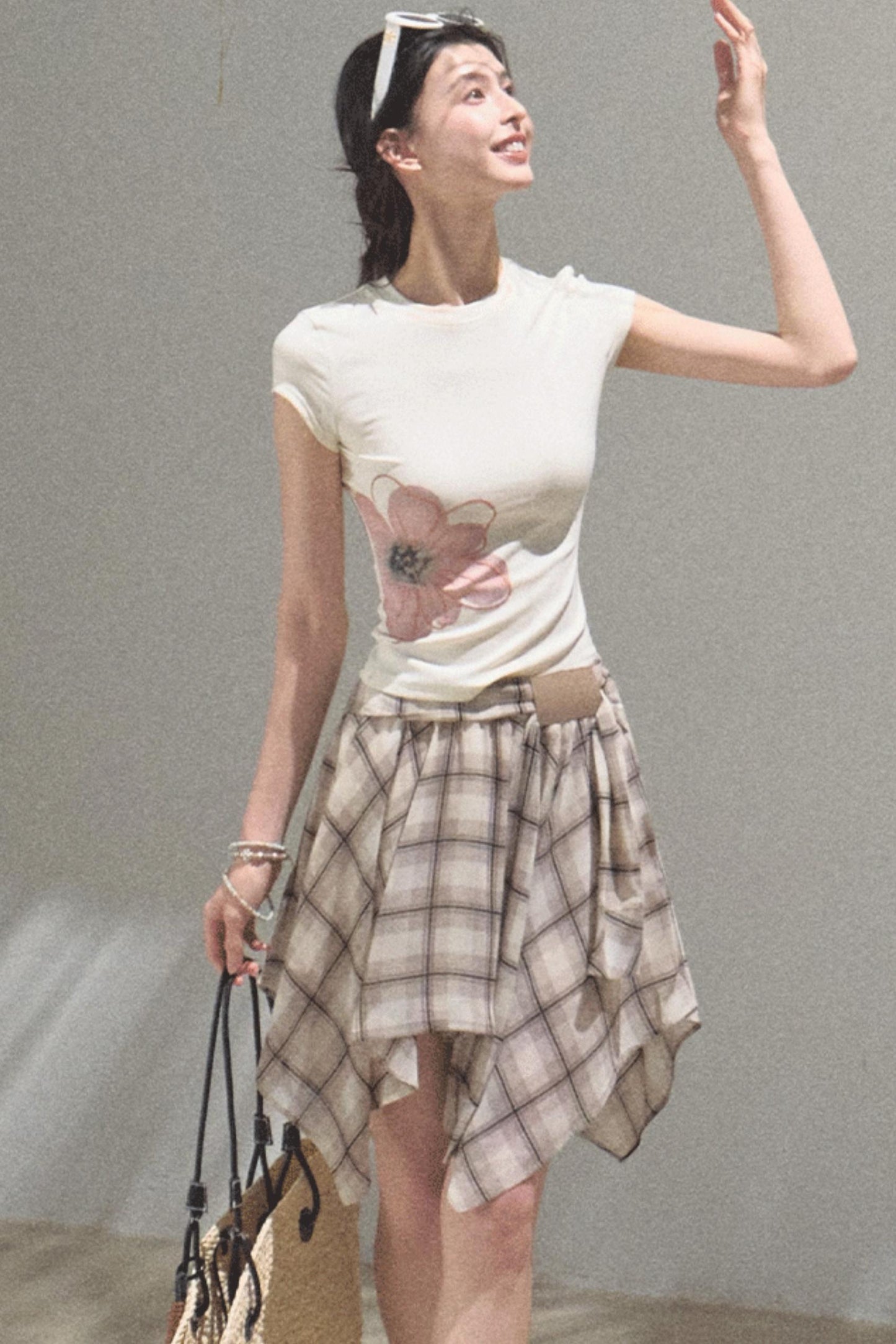 Begonia Bloom Slim Fit T-Shirt