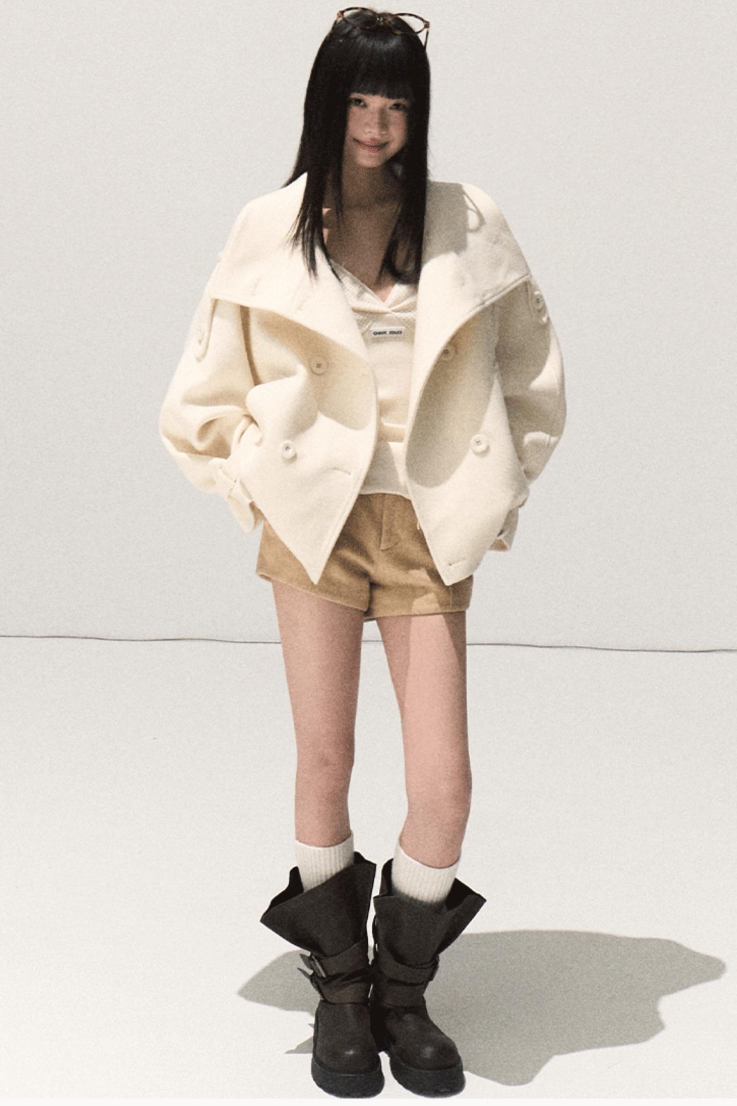 Night Pine Wool Shorts