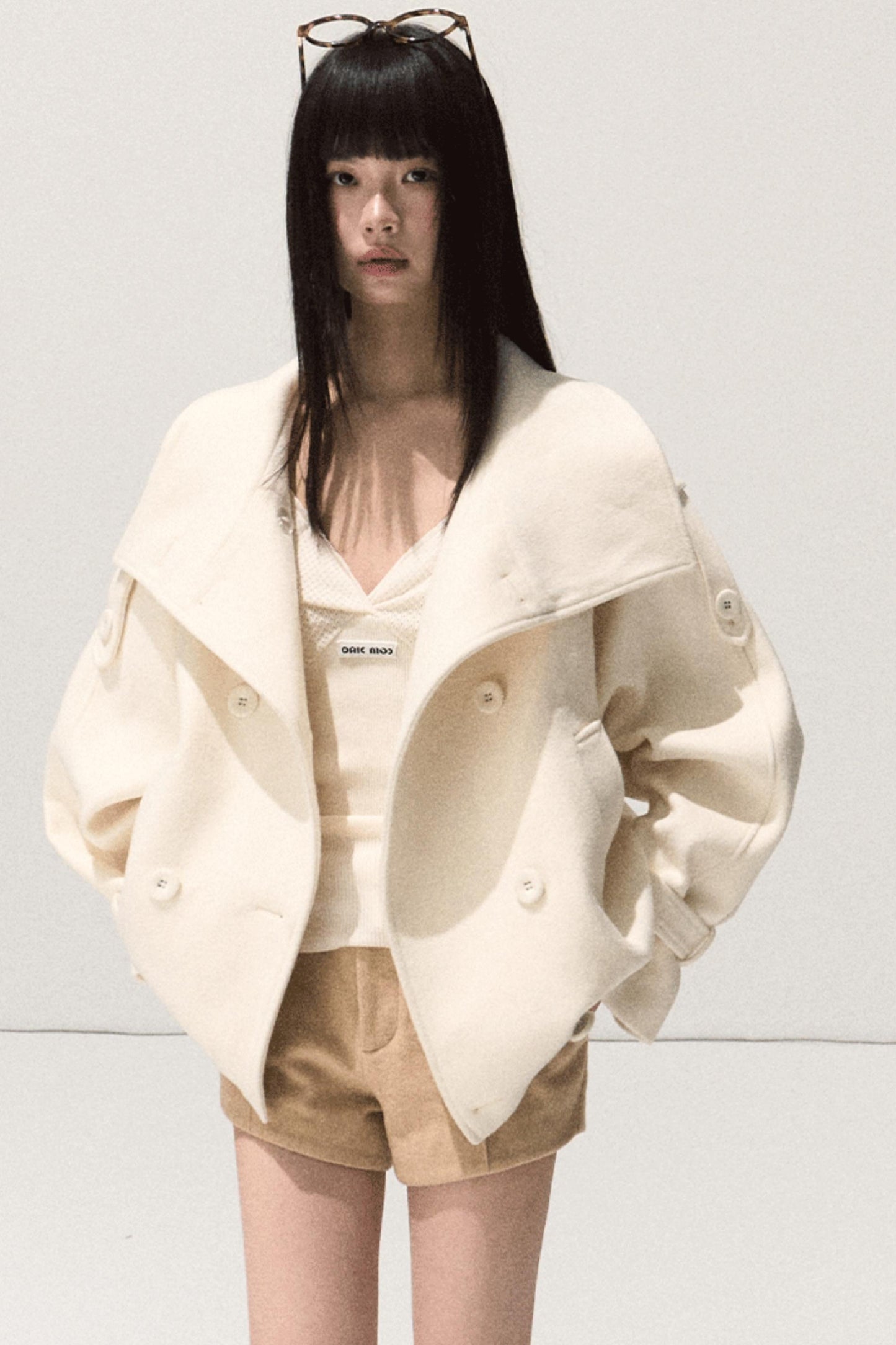 Night Pine Wool Shorts