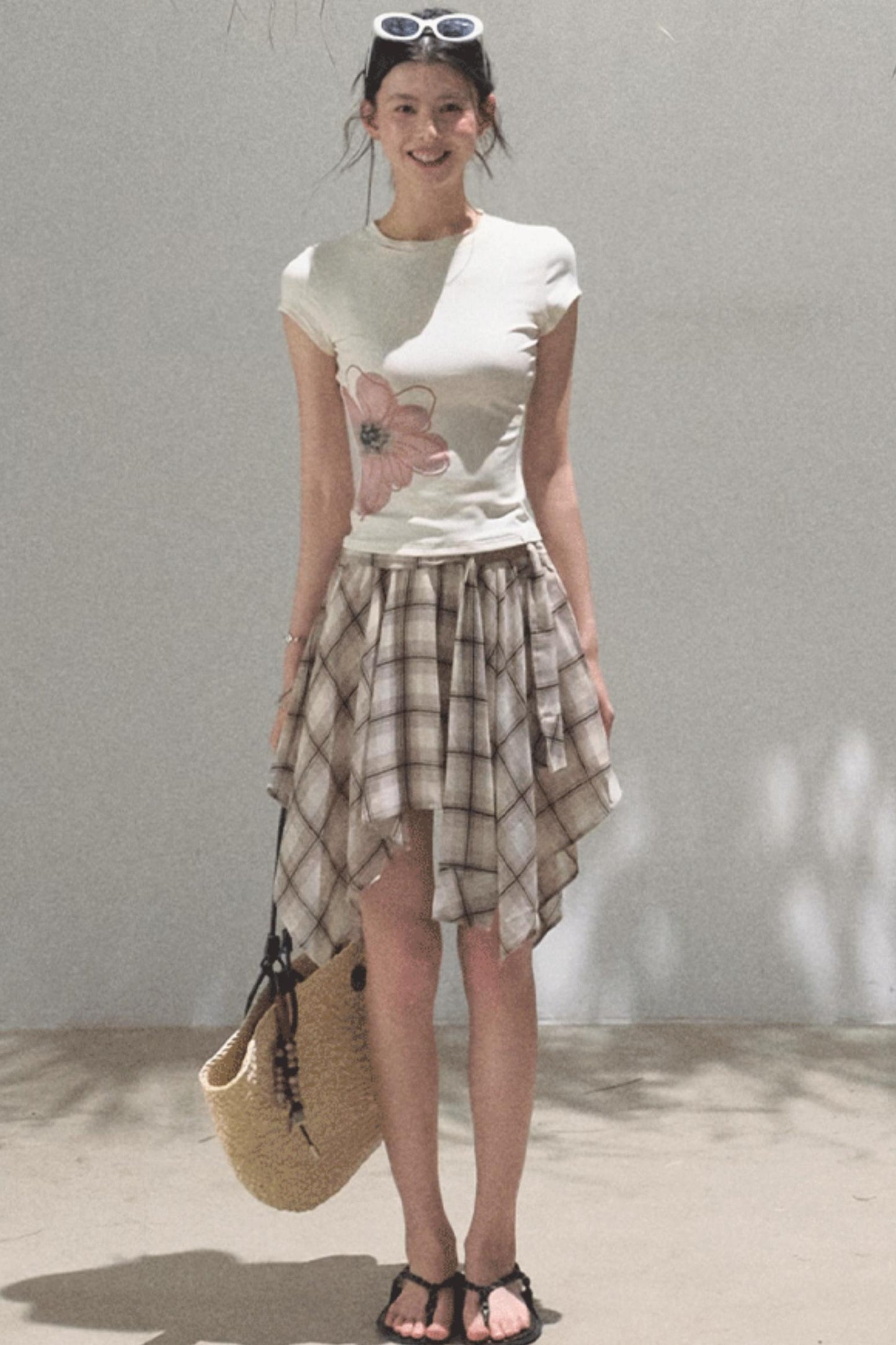 Begonia Bloom Slim Fit T-Shirt