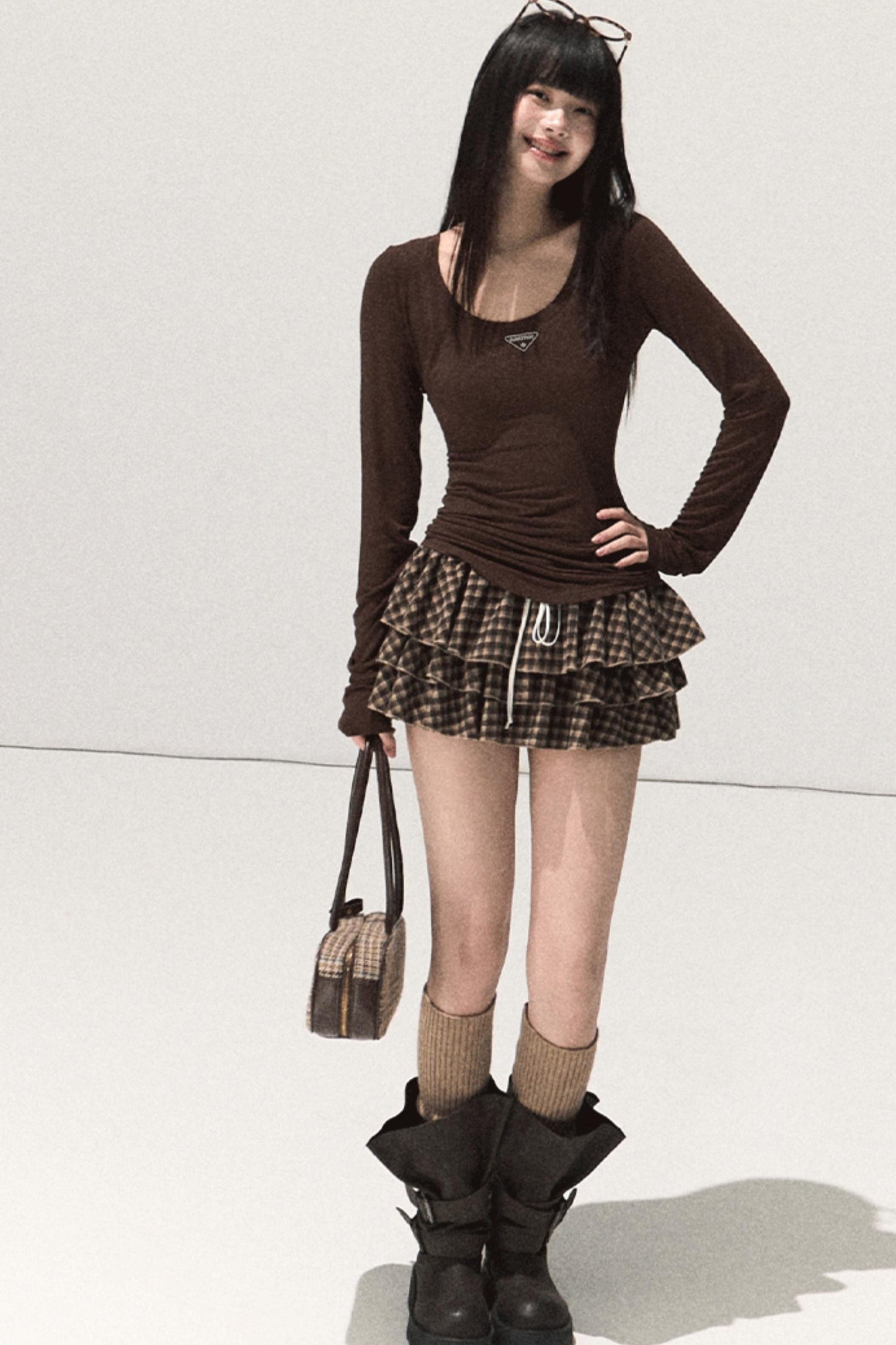 Skin Emotion Long-Sleeved Knitted Sweater