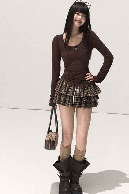 Skin Emotion Long-Sleeved Knitted Sweater