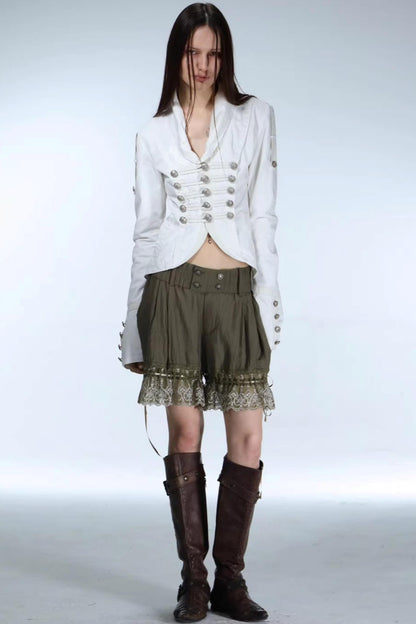 Retro Lace Bloomers Shorts