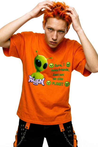 Alien Y2K Street T-Shirt