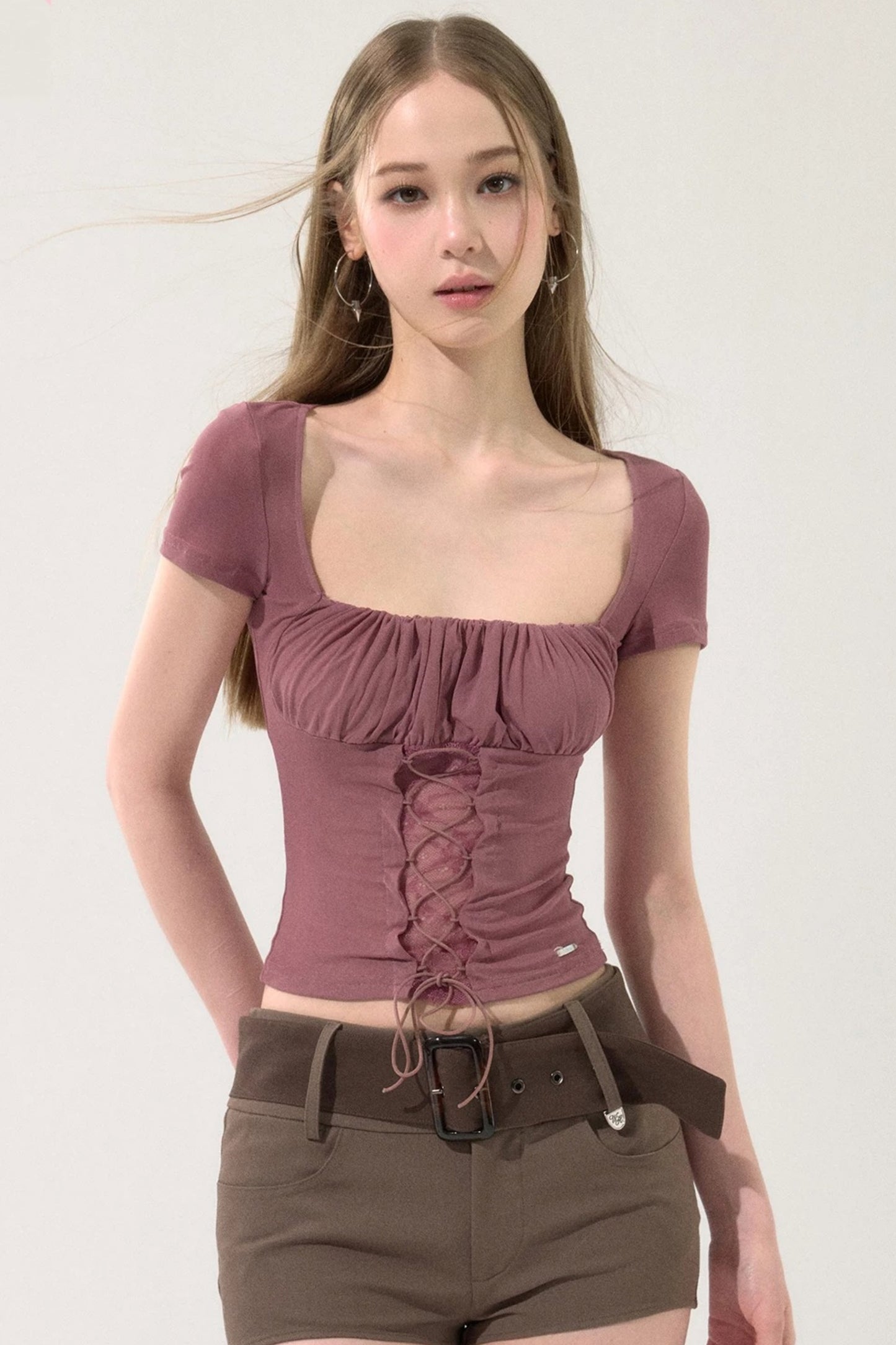 Sweet Retro Mesh Top