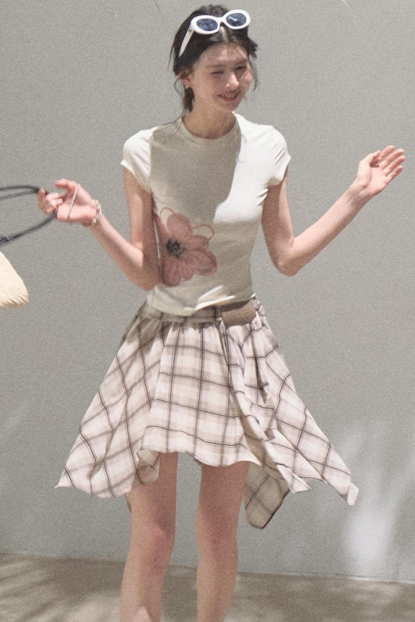 Begonia Bloom Slim Fit T-Shirt