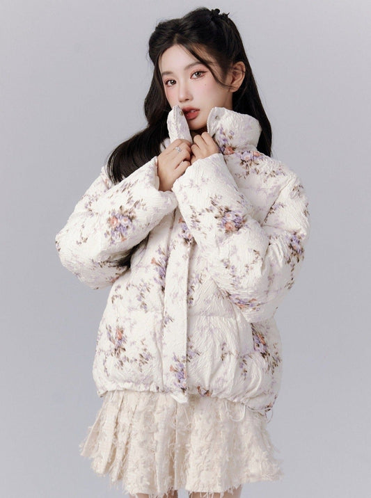 Thick Cotton Jacket Set