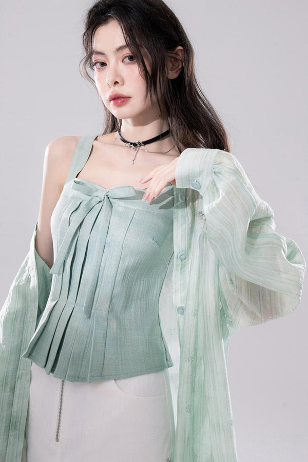 Ice Lime Green Lyocell Set