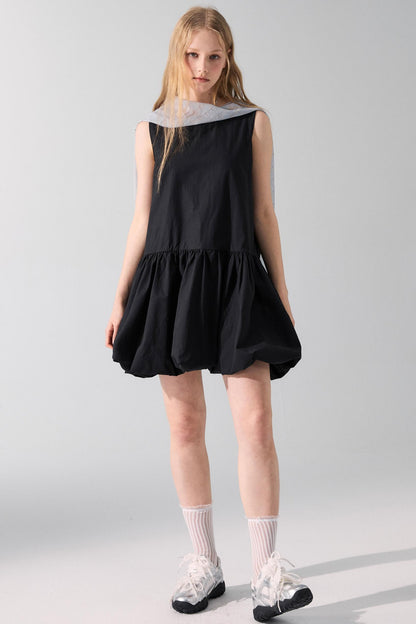 Chic Cloud Hem Dress