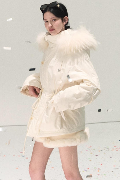 Snowfall Lace Knit Dress