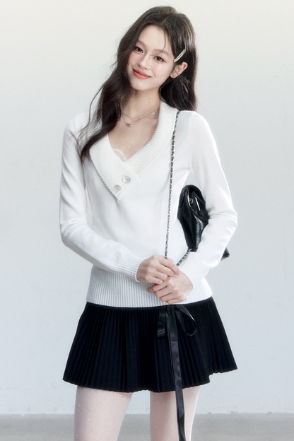 Sketch Rhapsody Knitted Sweater