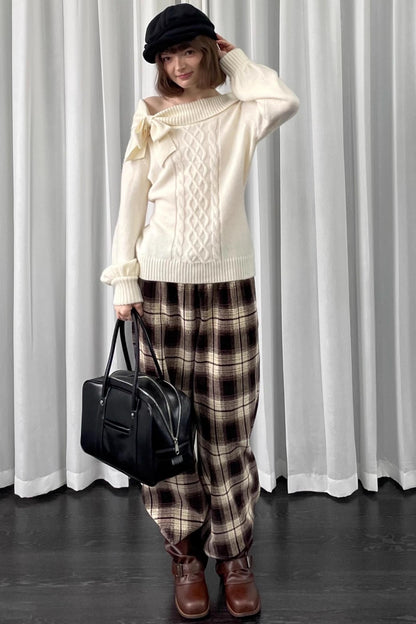 Versatile Lazy Sense Cable Sweater