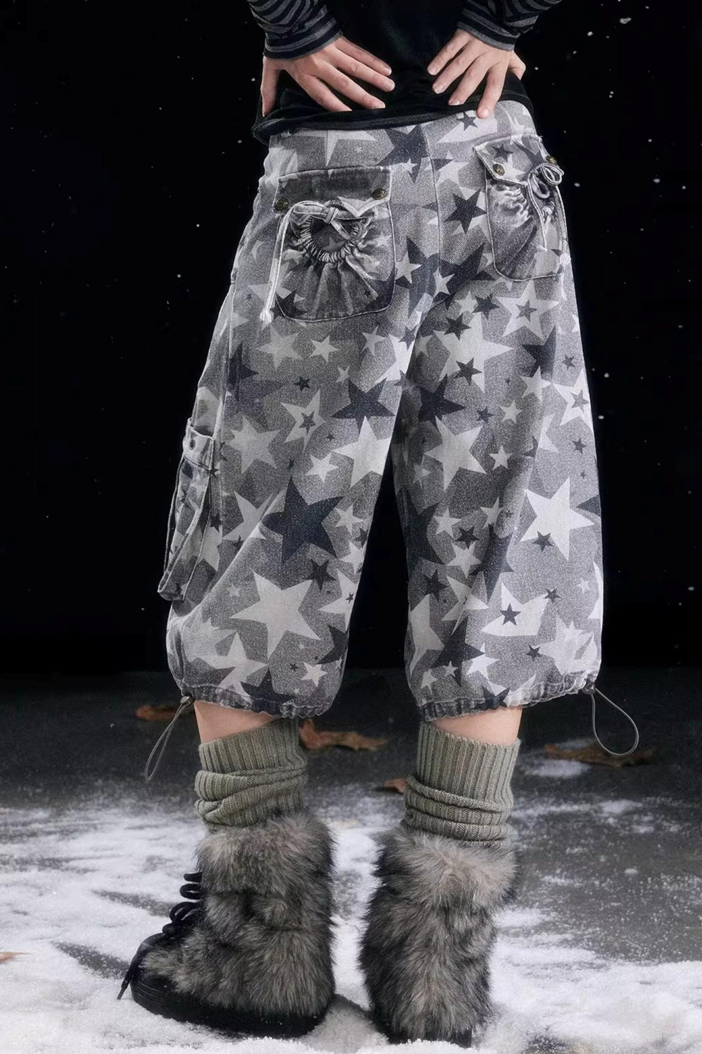 Star Vintage Camouflage Cargo Pants