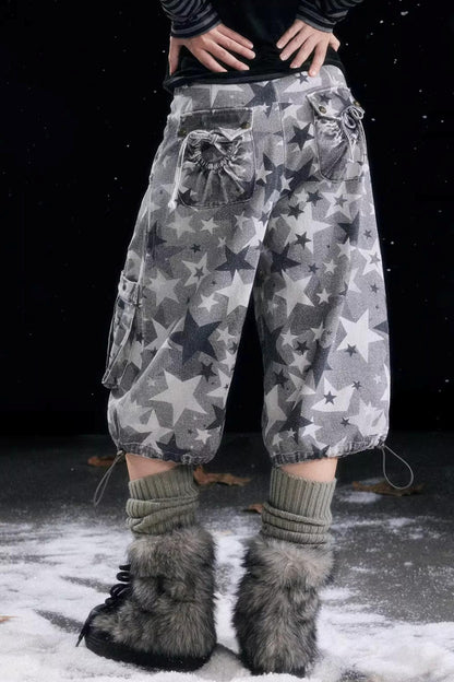 Star Vintage Camouflage Cargo Pants