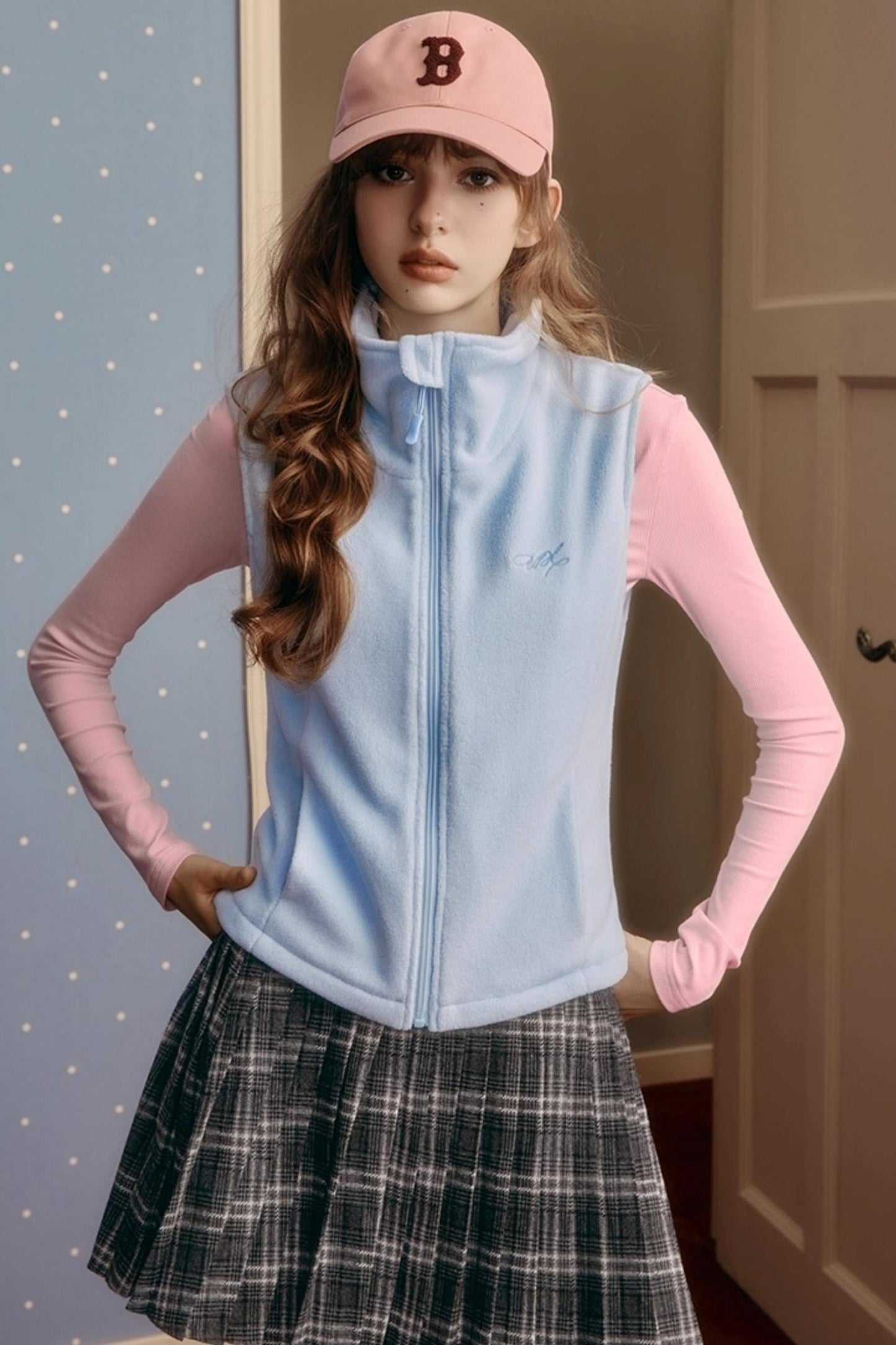 Winter Slim Zipper Vest