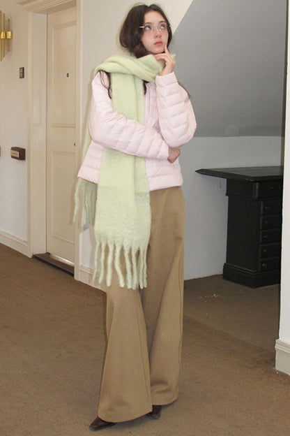 Satin Colorful Warm Jacket