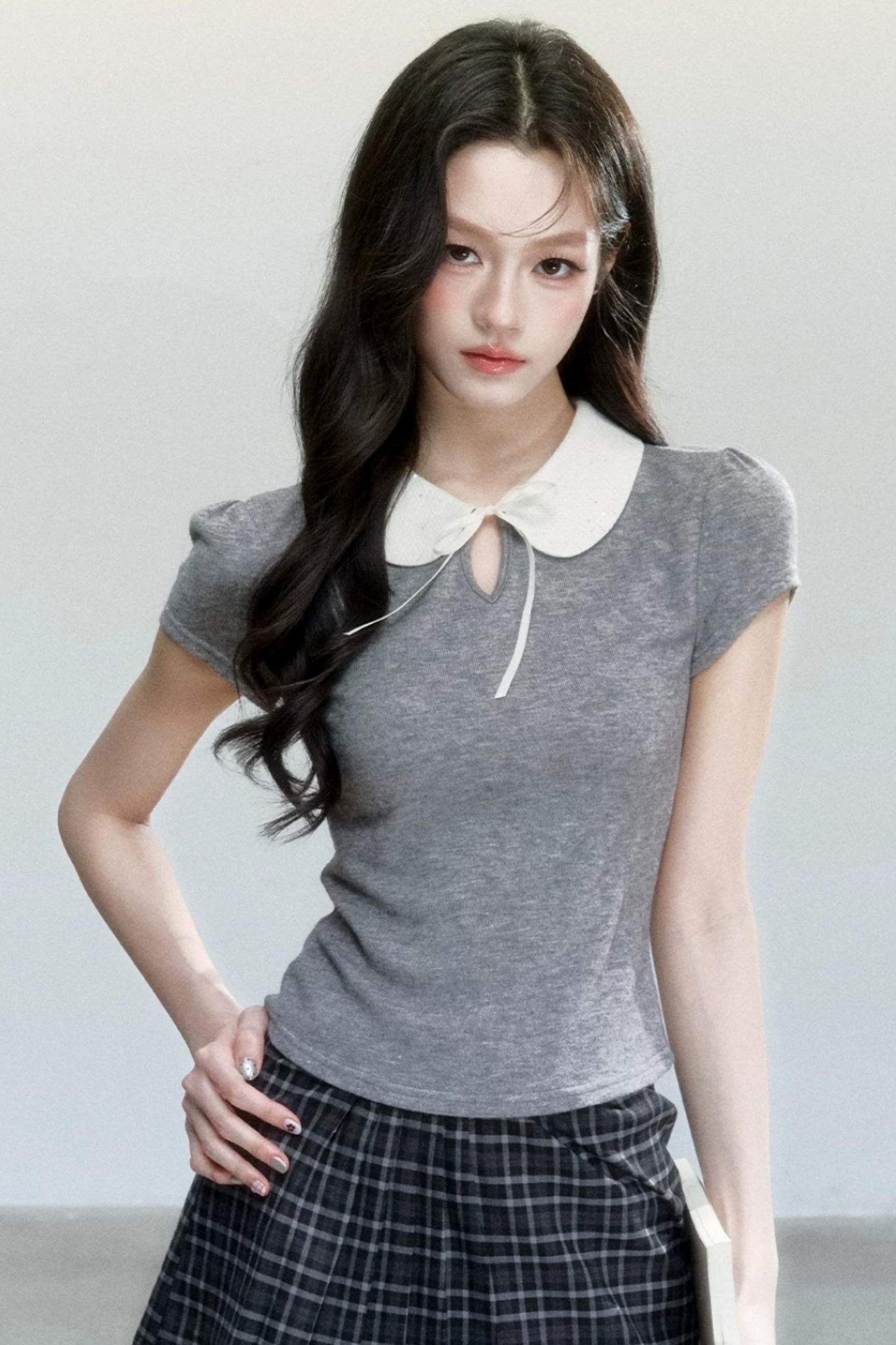 Poetry Doll Collar T-Shirt