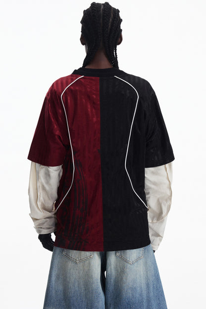 Vintage Soccer Racing Jersey Top