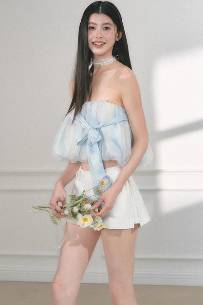 Sea Salt Jasmine Bustier Skirt