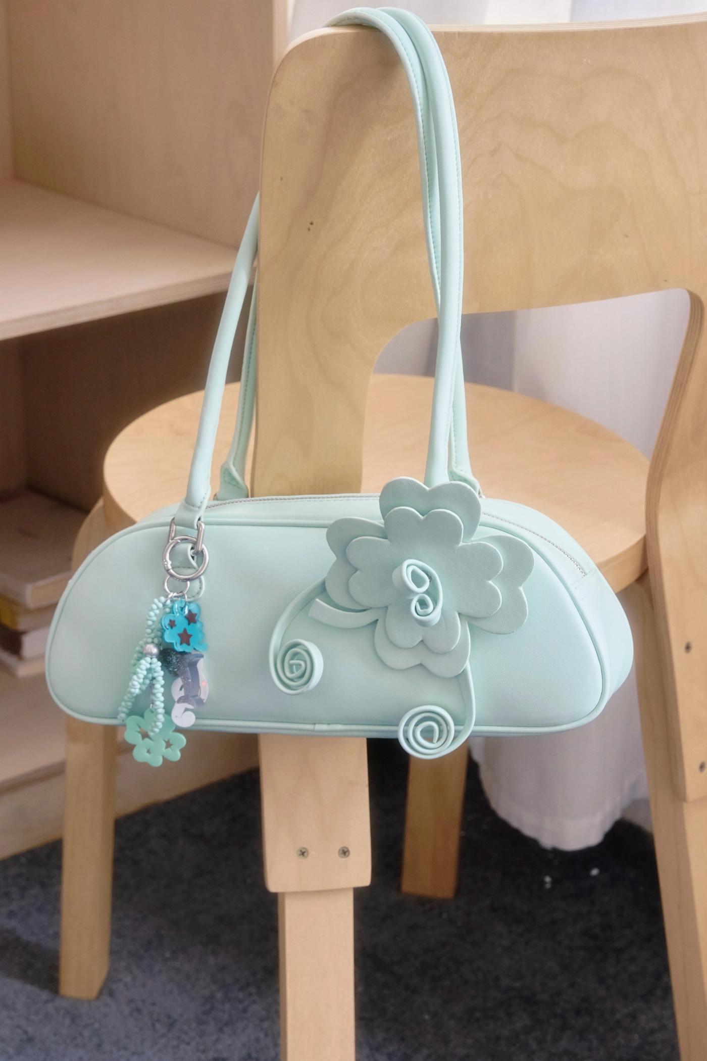 Clover Baguette Shoulder Bag