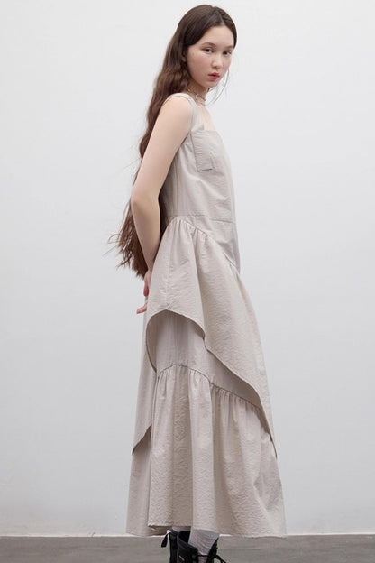 Purple Patchwork Dress