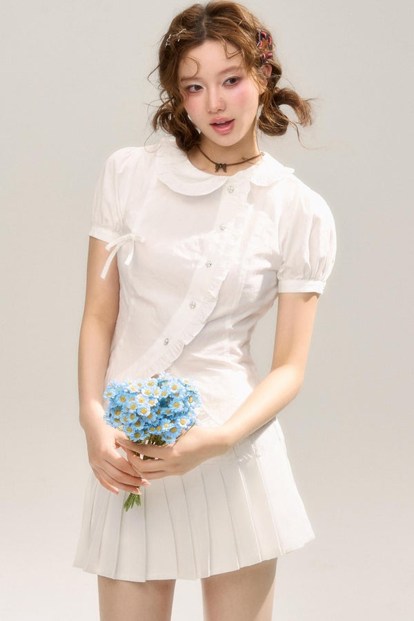 Moody Butterfly Short Sleeve Shirt