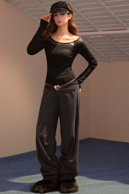 Scimitar Woolen Pants